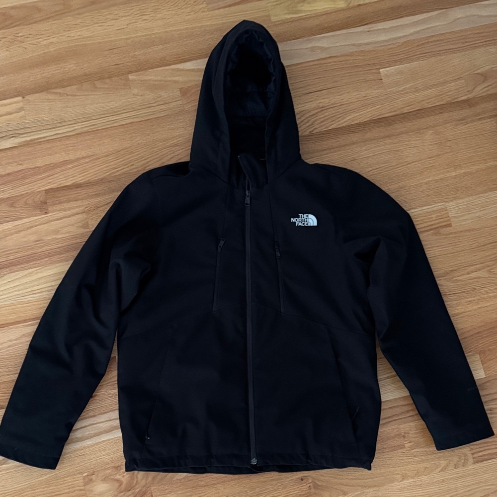 The North Face Men's Midnight Black Hooded Jacket